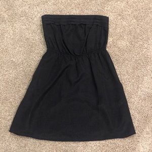Mimi Chica Dotted Strapless Dress